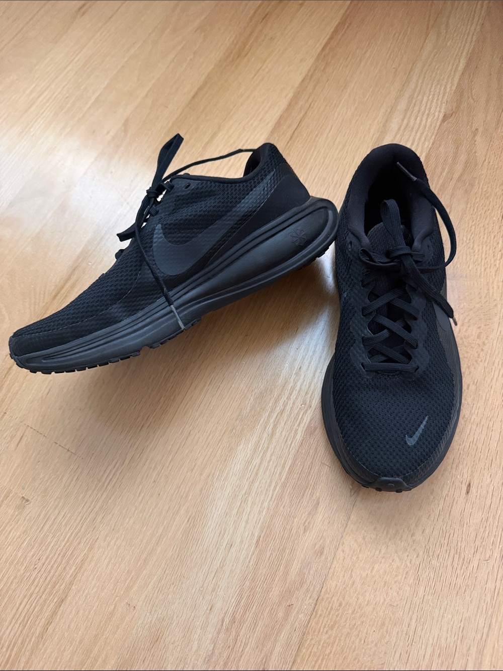 Nike Men's All-Black Mesh Running Trainers